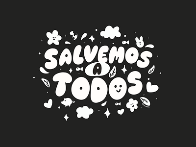 Salvemos a todos! animales flowers gogreen govegan illustration illustrations lettering procreate salvemosatodos saveanimals saveralph vegan vegan art vegan logo veganism vegano veggies