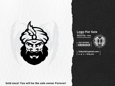 Sultan Logo arabic arabic logo esport esport logo logo logo for sale mascot mascot logo ottoman ottoman logo sultan sultan logo twitch twitch logo