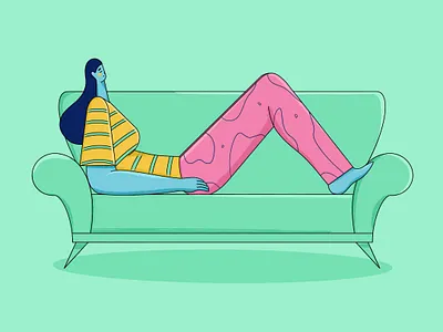 Get Some Rest 2d art character character design character illustration characterdesign flat flat design flat illustration flatdesign freelance illustrator illustration illustrator procreate procreate illustration