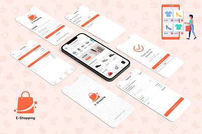 E- Shopping android app development app e shopping graphic design ios app design mobile app online shopping online shopping app ui ui ux ux