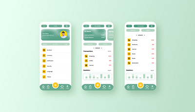 Money Tracker App app design ios ios app ios app design mobile app mobile ui money manager money tracker ui uidesign