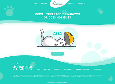 404 page 404 art cat design error food illustrator ui ux vector