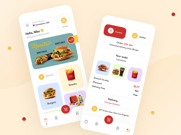 Mcdonald's By Nelia Dudina On Dribbble