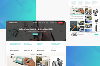 Landing Page Design branding homepage ui landing page design ui design website design