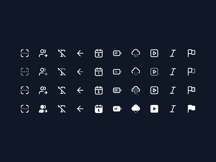 Untitled UI Icons — 4,600+ essential UI icons by Jordan Hughes® on Dribbble