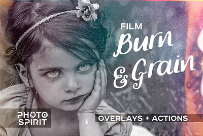 Film Burn & Grain Overlay Effect 4k actions app background bokeh burn collection download effect film film grain filter full hd grain hd hole overlays pack photoshop texture