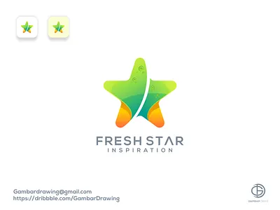 fresh star inspiration awesome design branding design gambardrips graphicdesign illustration logo logoawesome logodesign vector