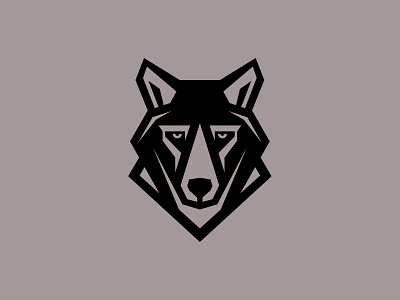 WOLF animal animal logo brand identity branding brandmark cresk custom logo design geometric logo geometry gert van duinen identity identity designer logo logo design logo designer mark symbol designer wolf wolves