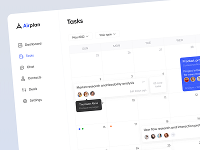 Airplan | Tasks oa pc saas tasks web