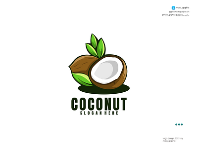 coconut mascot design branding design icon illustration logo logo design logotype vector