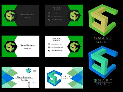 Smart Cube Branding branding design logo