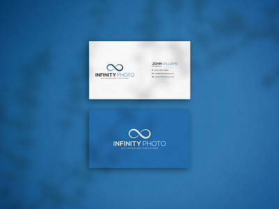 Business Card Design (INFINITY PHOTO) besiness card brand brand design brand identity graphic design