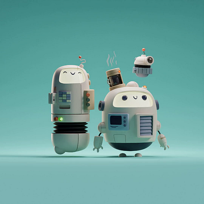 Robot Animation designs, themes, templates and downloadable graphic  elements on Dribbble
