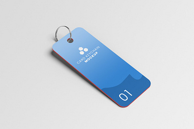 Card Keychain Mock-ups branding business color company corporate design key keychain mockup letter mockup office page presentation stationary trinket trinket mockup trinket mockup