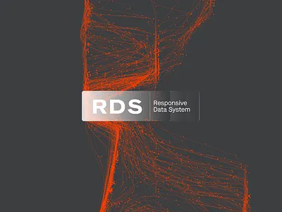 RDS data font graphic hkgrotesk intro particle system