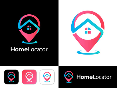 HomeLocator Modern App Icon Design abstract app icon brand identity branding branding agency branding design business identity letter logo location icon logo design logo designer logo mark logodesign modern software symbol technology