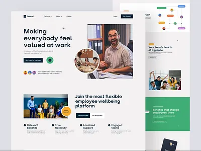 Gawork Animation - Website animation minimalist modern uidesign user interface userinterface web animation web design