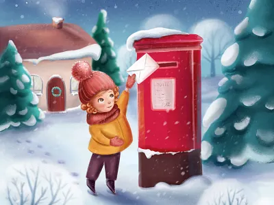 New year's letter art artist book illustration book illustrations digital digital art illustration illustrator photoshop