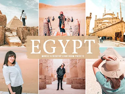 Egypt Mobile & Desktop Lightroom Presets aesthetic tones beautiful presets dreamy presets impressive presets instagram presets lovely presets modern presets natural presets photo editing portrait presets professional presets simple presets travel presets unique presets warm presets