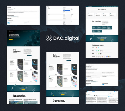 DAC.digital cms design graphic design rwd ui ux web development website wordpress