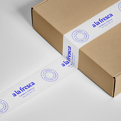 A la fresca art direction brand branding clean design graphic design minimal packaging packaging design spain typography