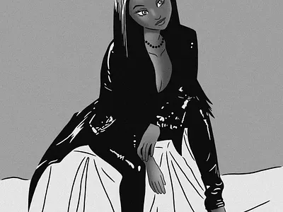 Wolftyla artwork black and white digital digital art digital artwork digital illustration illustration