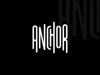 Anchor Logotype brand design brandidentity branding design icon logo logo design logodesign logotype minimal