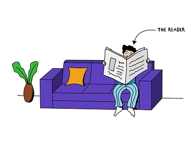 The Reader illustration