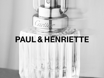 Paul & Henriette Branding brand design gif grid hero logo logo design motion portfolio typography ui website