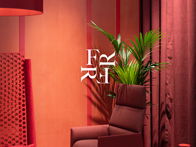 FR Interior Design Logo Design aesthetic brand brand design brand identity branding branding design furniture furniture store graphic design interior interior design interiordesign interiors logo logo design logodesign logotype red showroom typogaphy