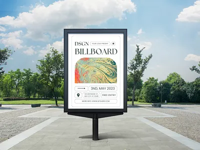 Billboard Mockup screen