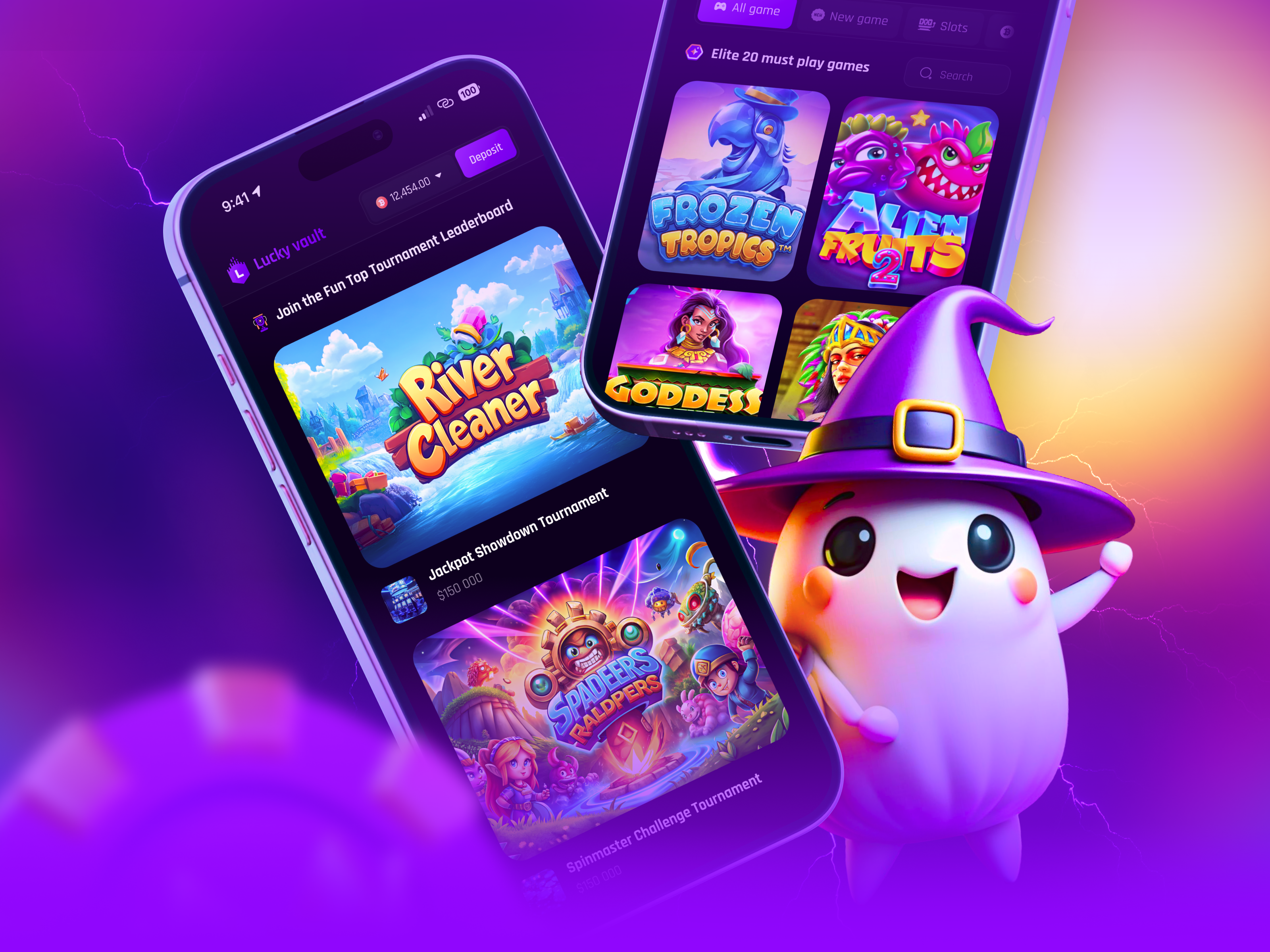 Example of Casino App Design