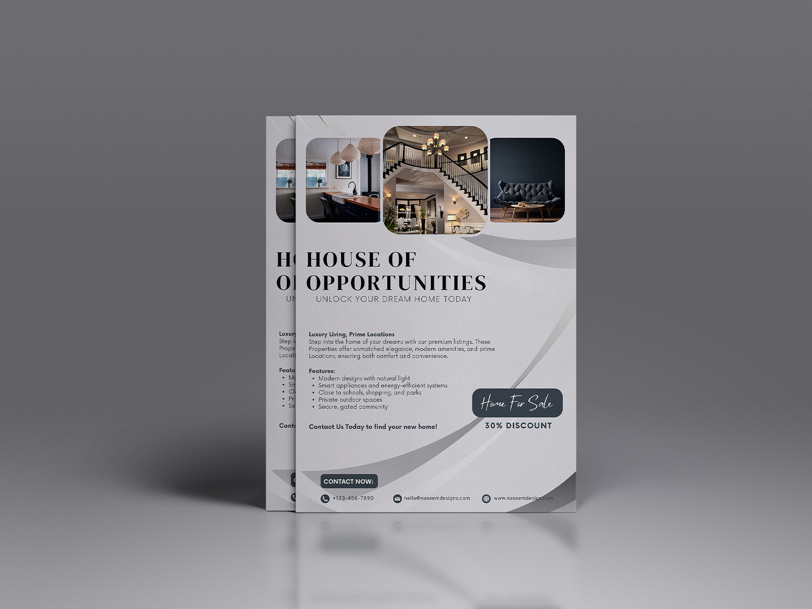 Example of Professional Real Estate Flyer Design