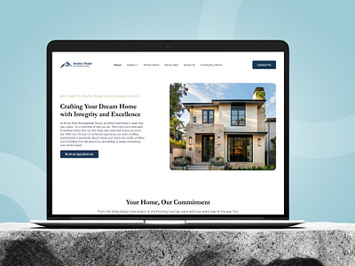 Sentry Point – Premium Home Building Experience design figma minimaldesign ui uidesign ux uxdesign