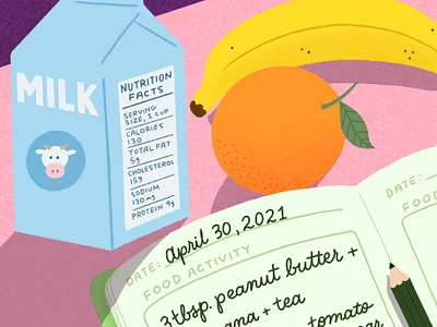 4/100 - Eating Well Article eatingwell editorial illustration food illustration health and wellness illustration thisisnewsworthy