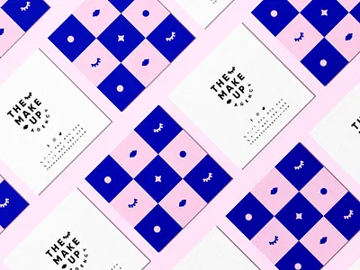 The make up agency agency beauty brand identity business card design icon logo makeup makeup artist stylist