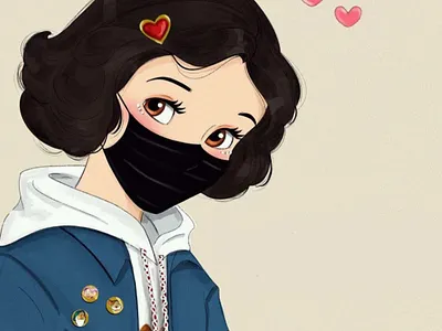Noona illustration portrait vector