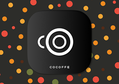 Cocoffe app branding dailyui005 design flat logo ui