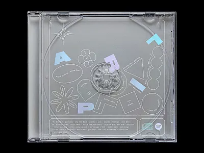 April Playlist album album art bands cd jewel case mixtape mixtape cover music playlist spotify