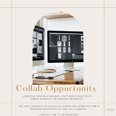 Collab Oppurtunity Poster business collaborate collaboration collaborative