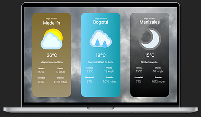 UI - Clima | #2 illustration logo ui ux web