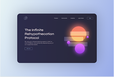 Cryptocurrency Landing Page app branding design illustration ui ux web web design website