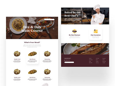 DES & DAN | Bakery And Spice design graphicdesign ui uidesign uiux website