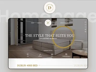 Dublin - Website Design branding creative design development graphic design illustration logo motion graphics new design typography ui uiux ux vector web design website website design