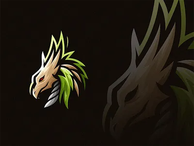DragOn™ animal branding design esport game games gaming icon internet logo mark modern simple symbol website