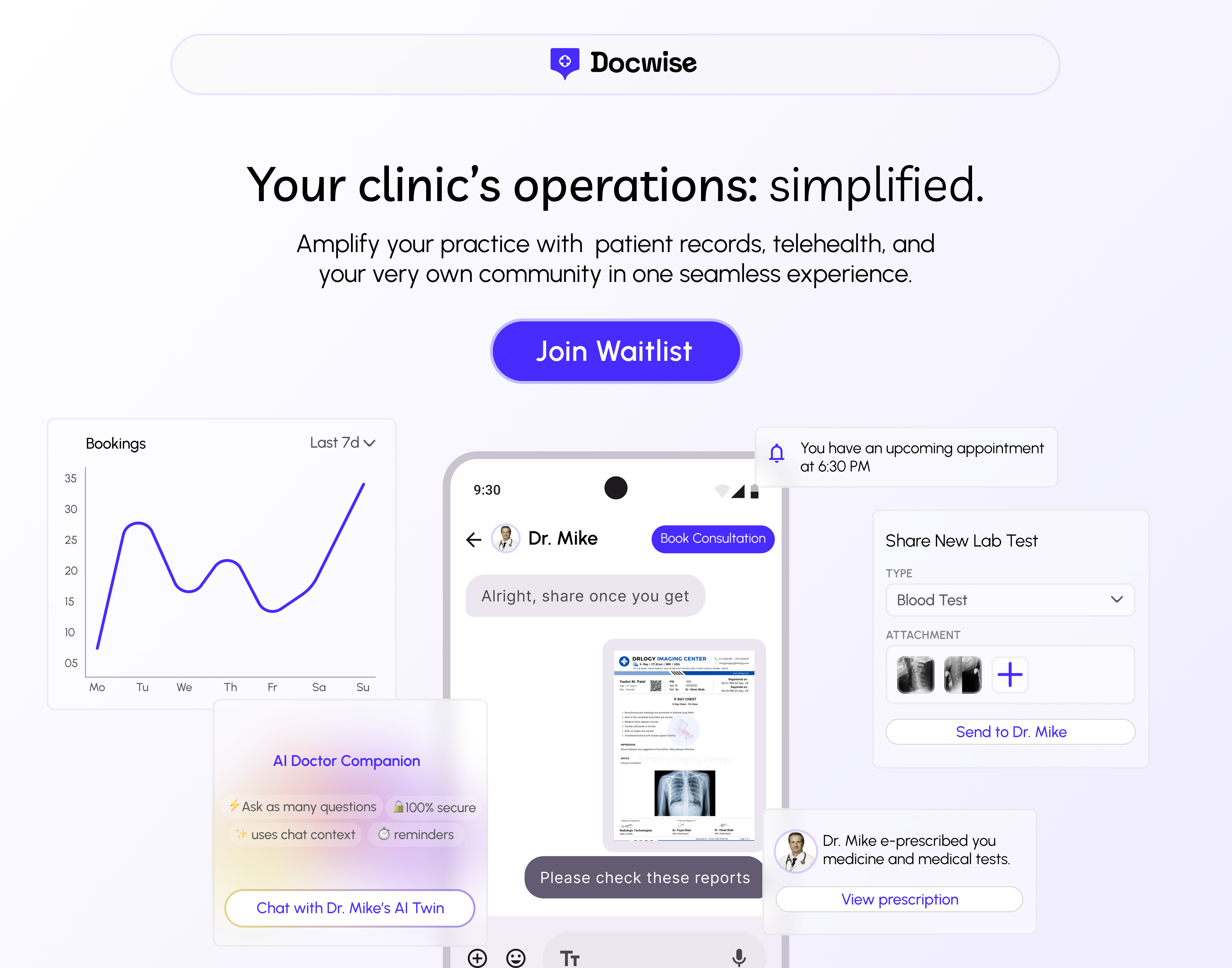 Example of Modern Conversion Focused Landing Page
