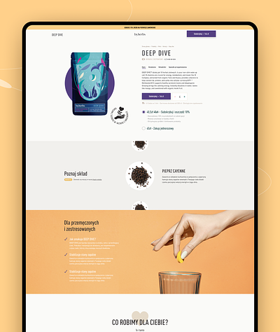 Product page ecommerce food health illustration product product page shop store ui ux