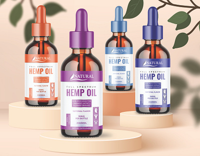 CBD LABEL DESIGN bottle label box design cbd label cbd oil cbd oil label clean hemp label hemp oil label label design labeldesign packaging design premium design supplement supplement label design