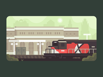 Freight Train designs, themes, templates and downloadable graphic elements  on Dribbble