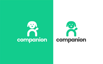 Companion - Logo concept app best friends branding design dog dog logo graphicdesign illustration illustrator logo logodesign typography visual identity